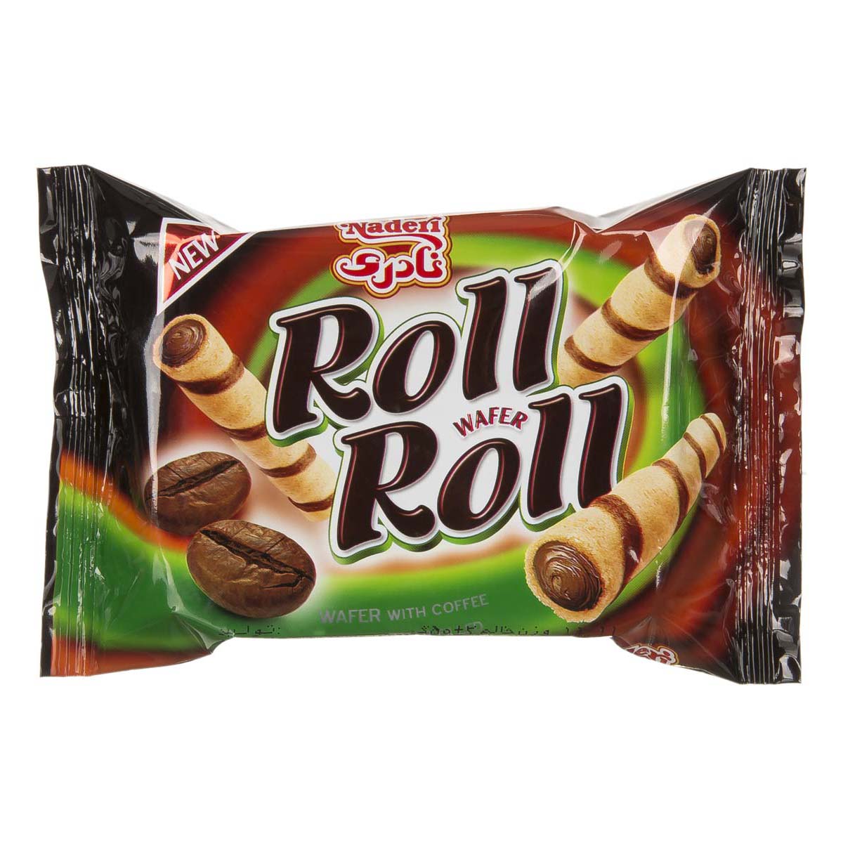 ويفر رول رول قهوه نادری 40g - ويفر رول رول قهوه نادری 40g